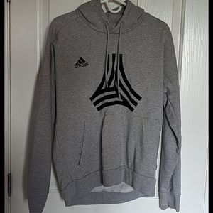 Gray adidas hoodie